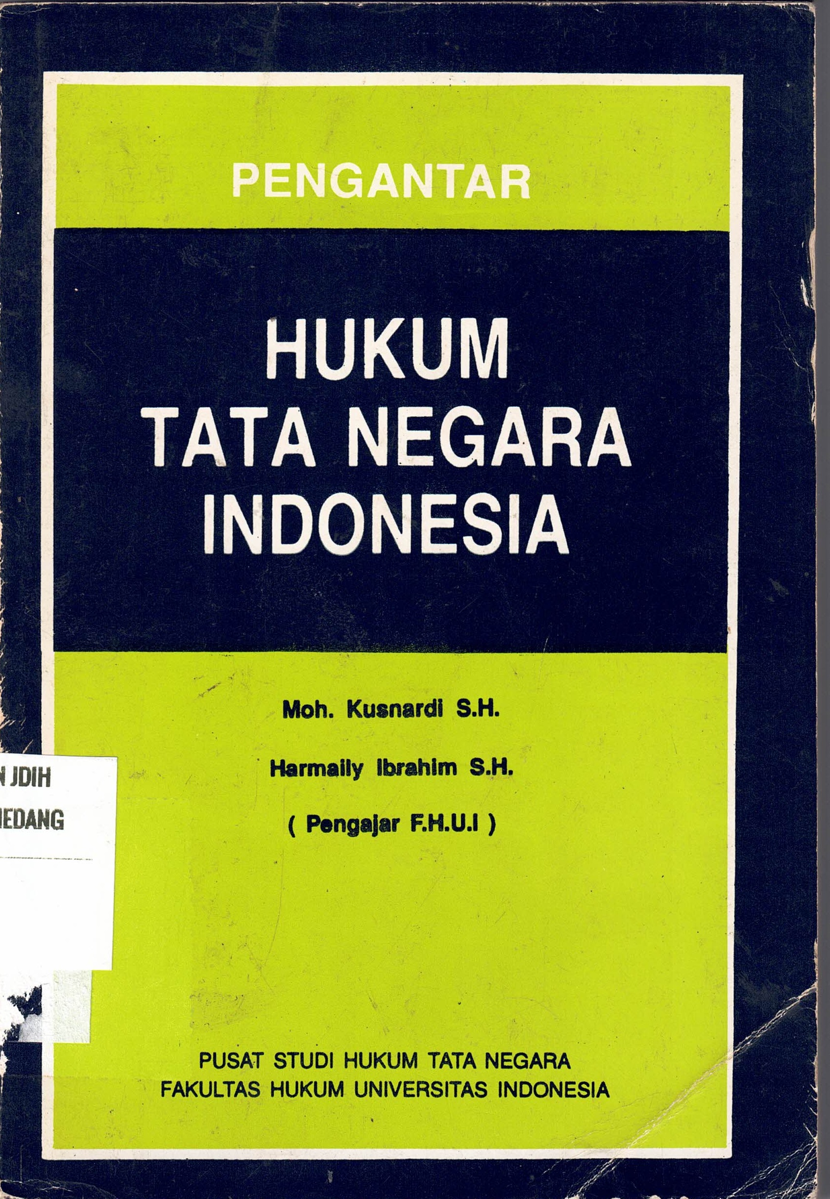Hukum Tata Negara Indonesia