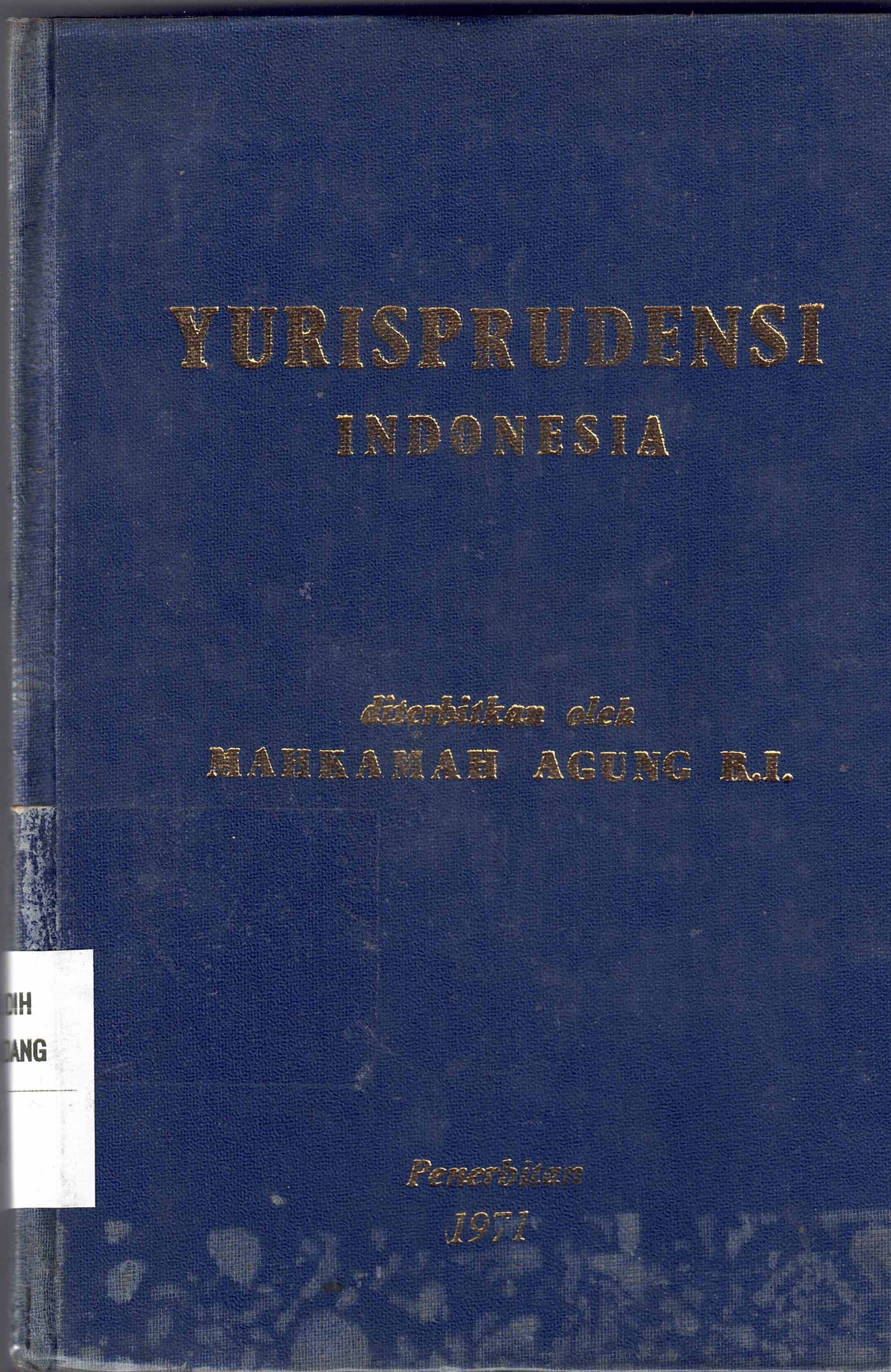 Yurisprudensi Indonesia