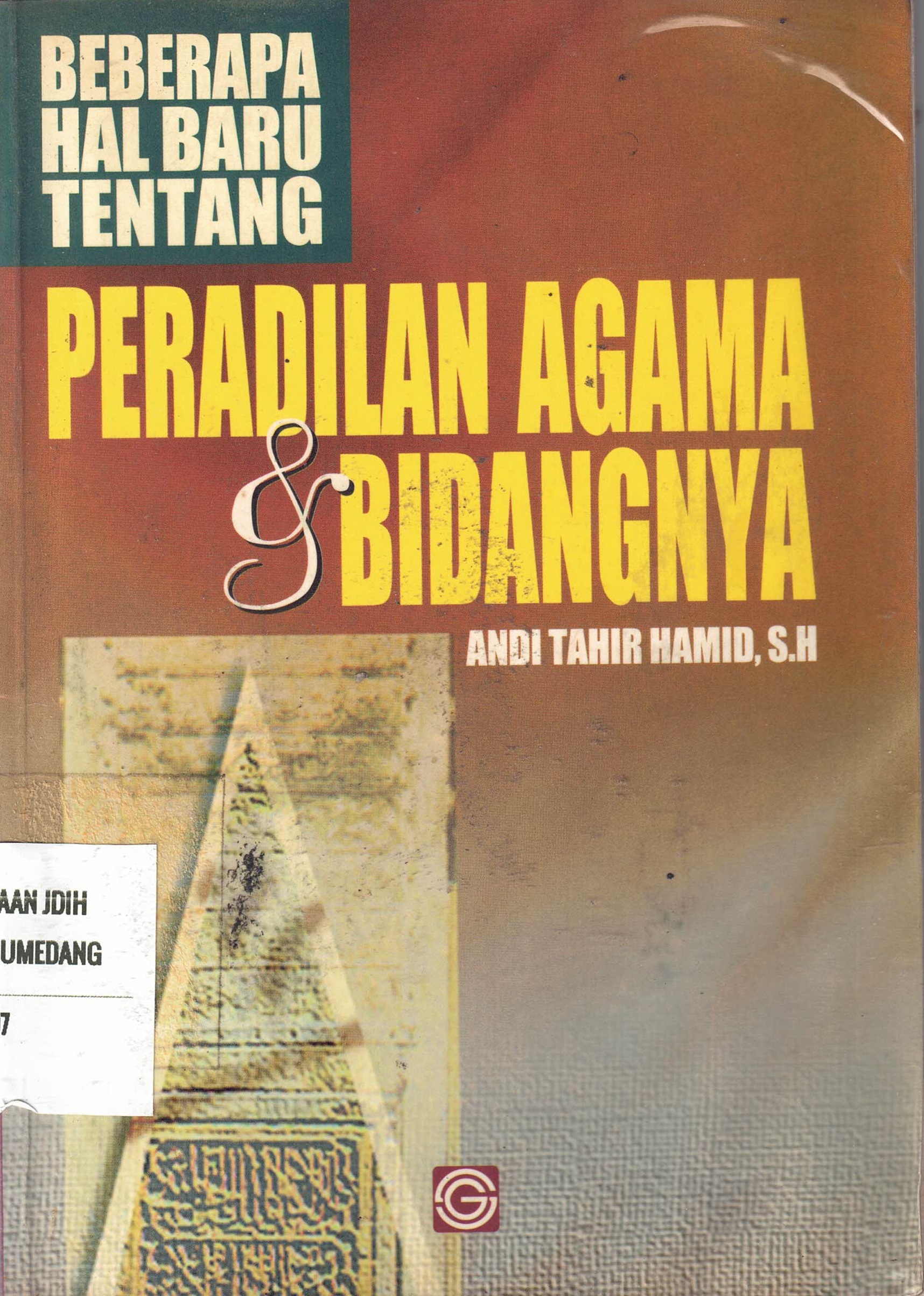 Peradilan Agama & Bidangnya