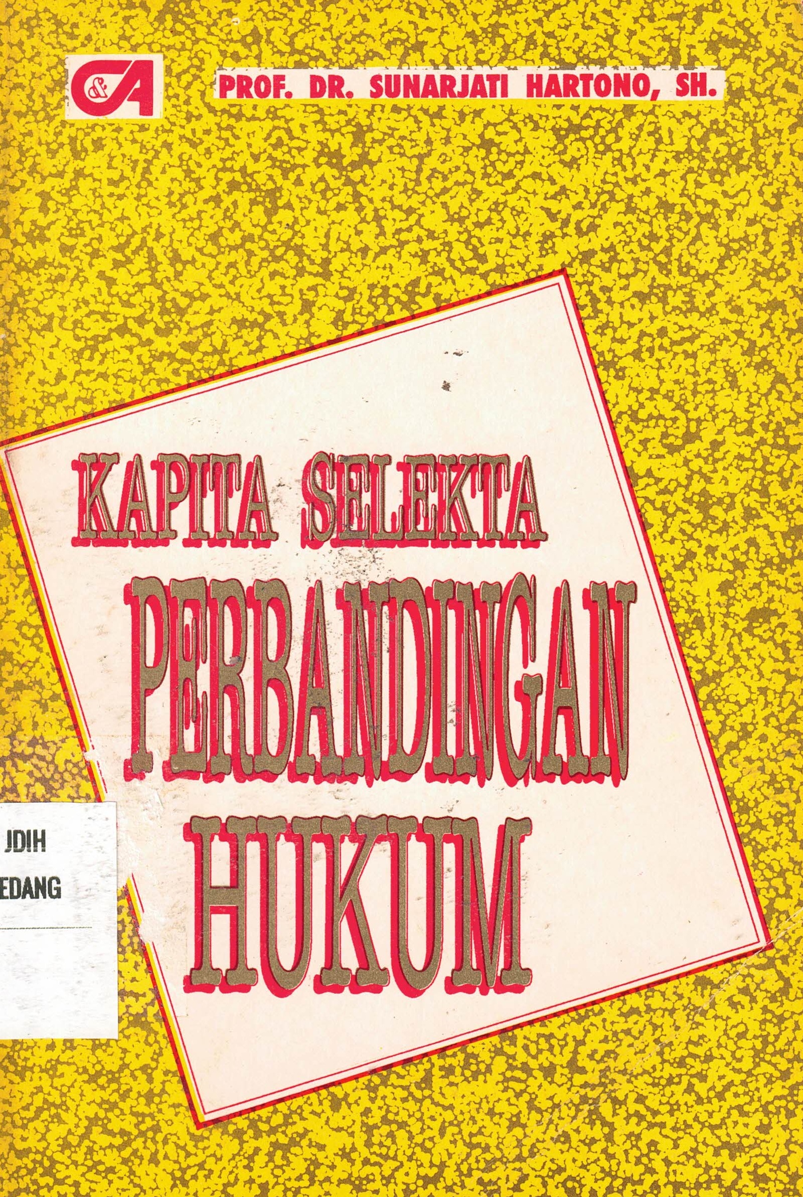 Kapita Selekta Perbandingan Hukum