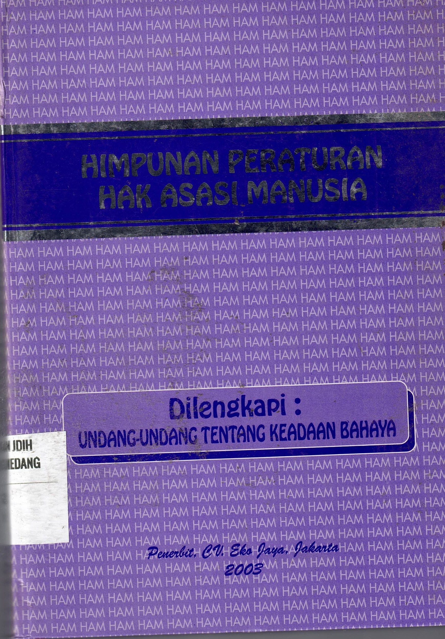 Himpunan Peraturan Hak Asasi Manusia