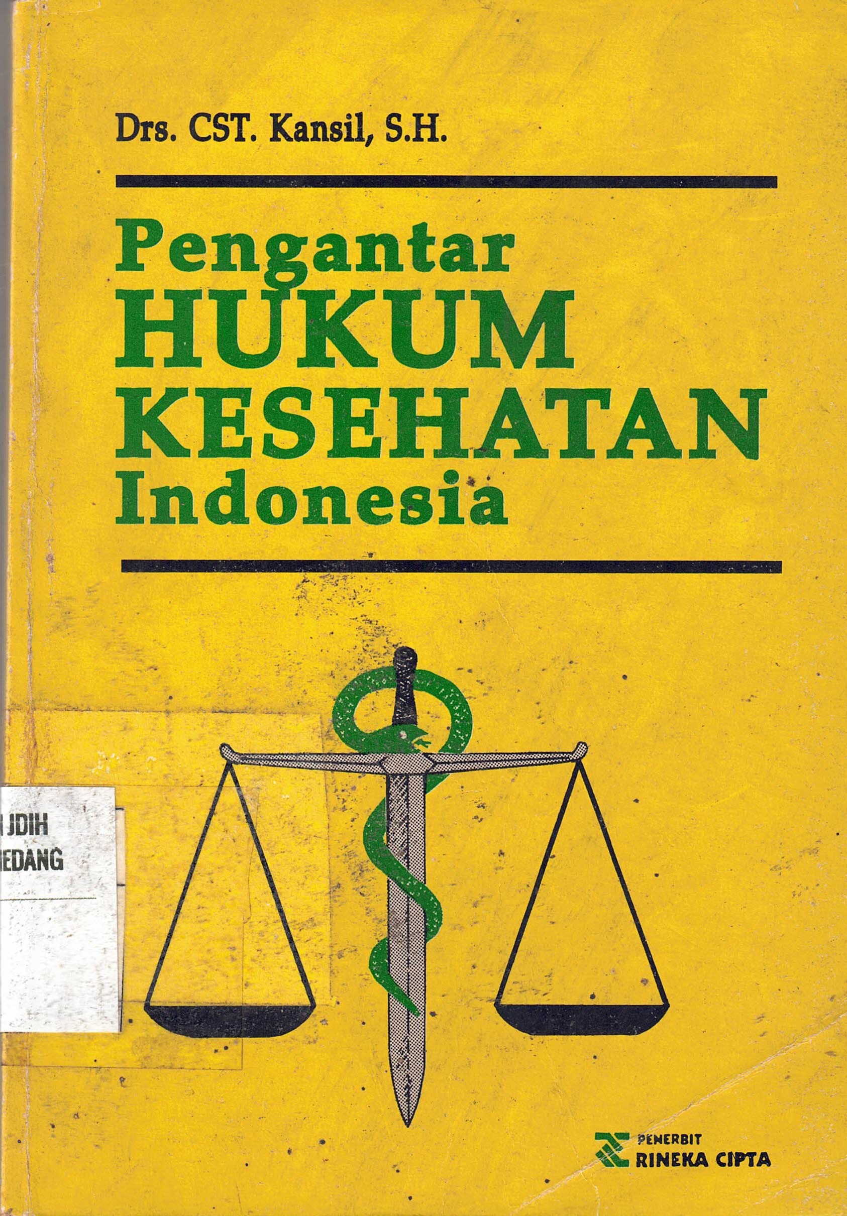 Pengantar Hukum Kesehatan Indonesia