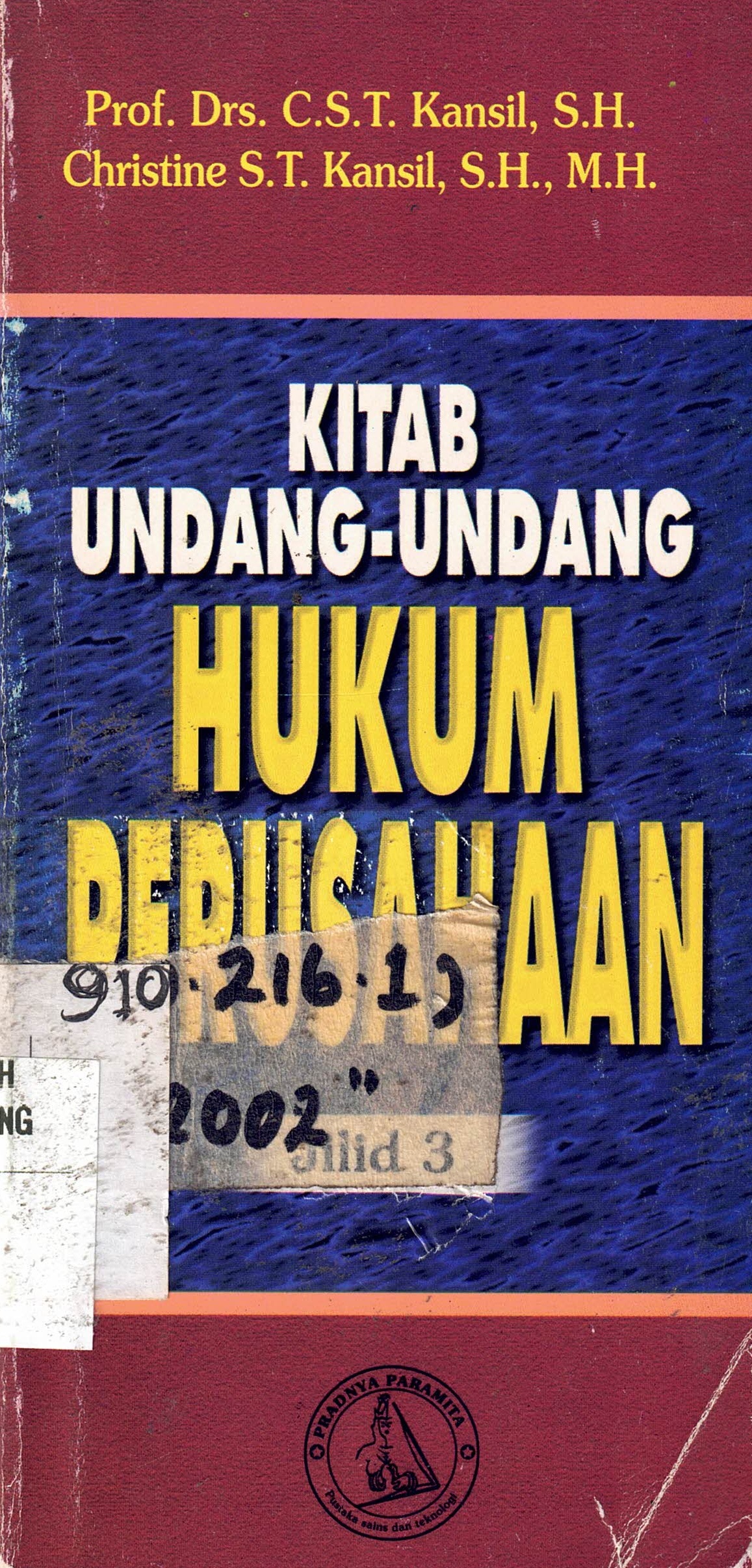 Kitab Undang-Undang Hukum Perusahaan Jilid 3
