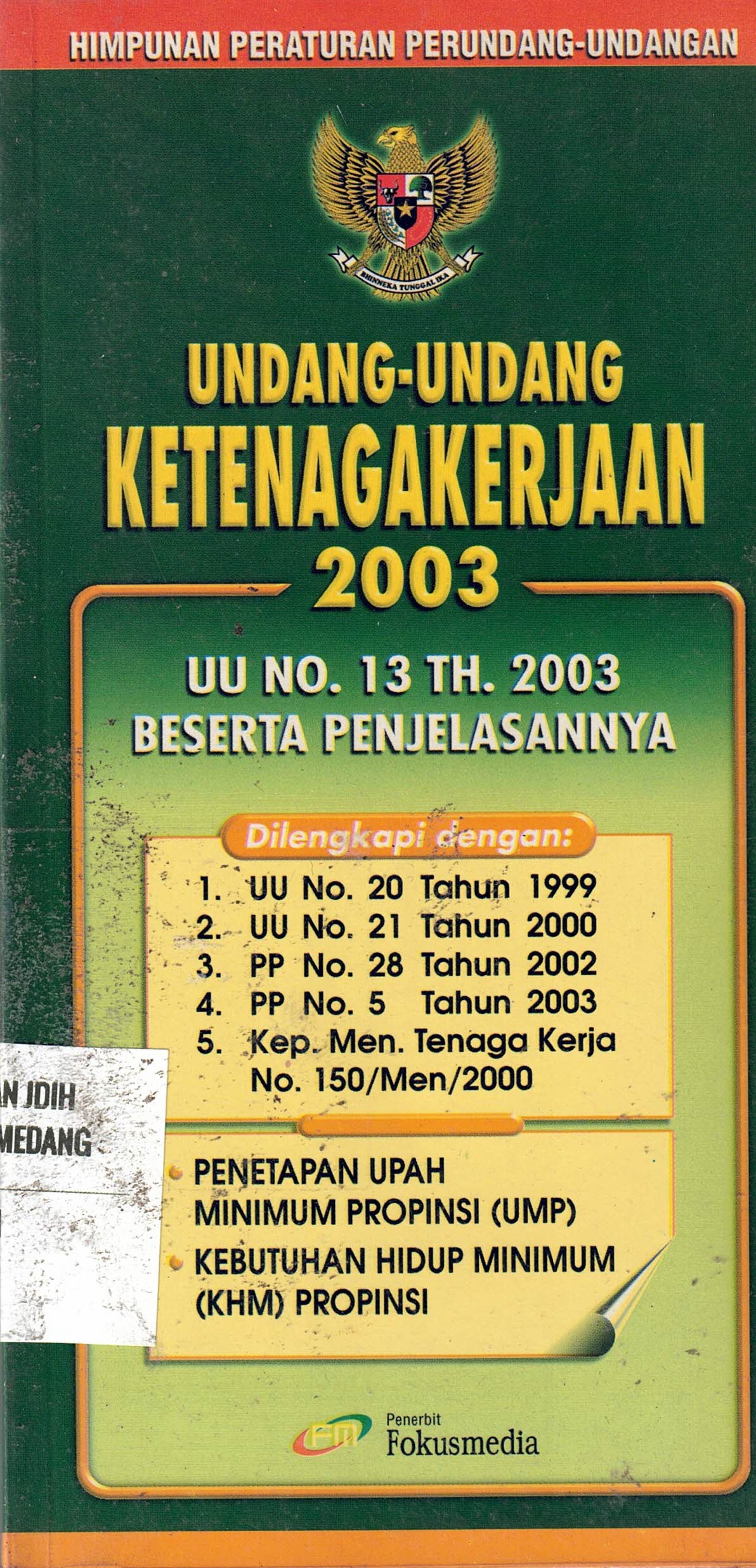 Undang-Undang Ketenagakerjaan 2003