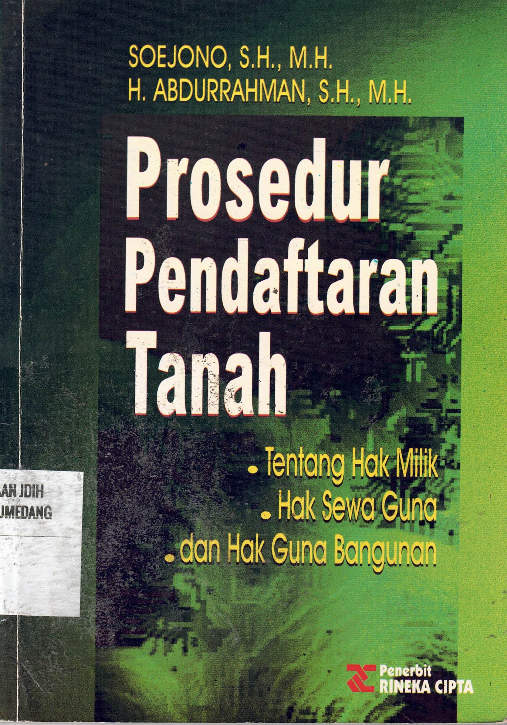 Prosedur Pendaftaran Tanah