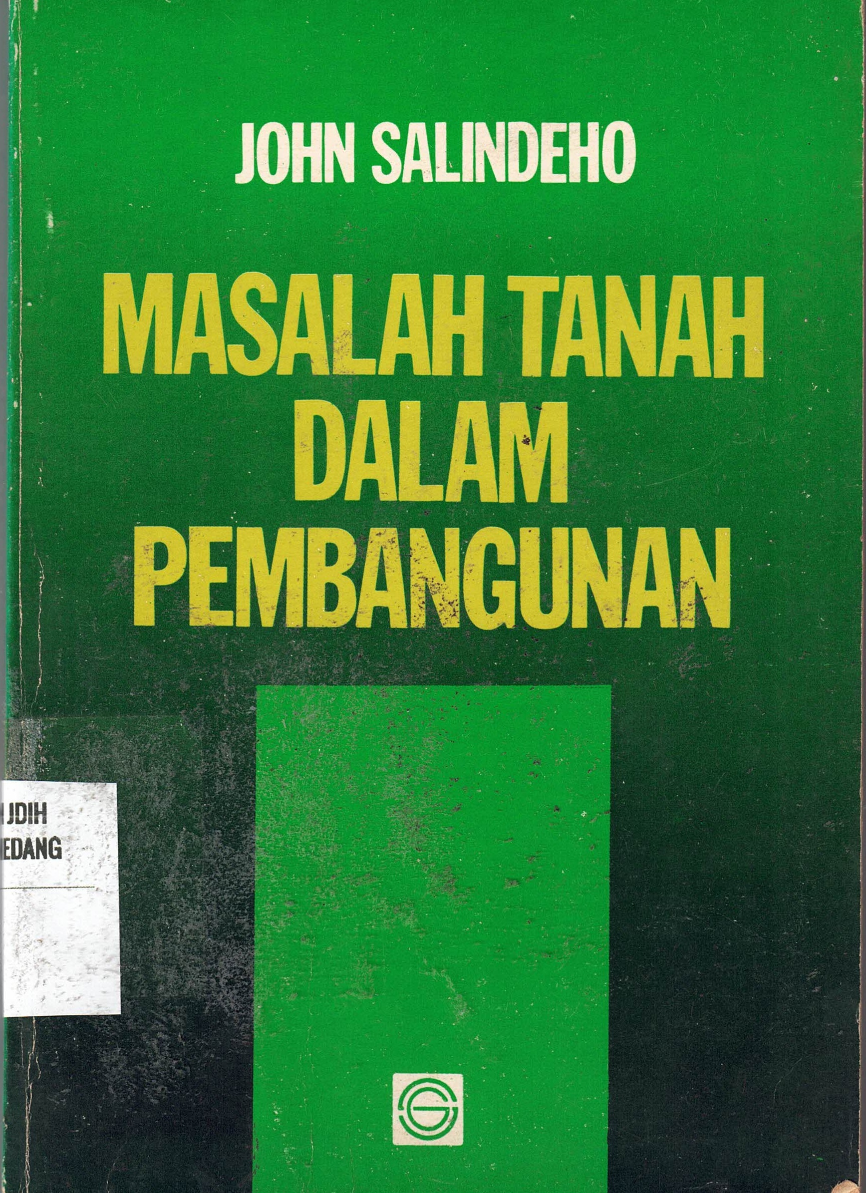 Masalah Tanah Dalam Pembangunan