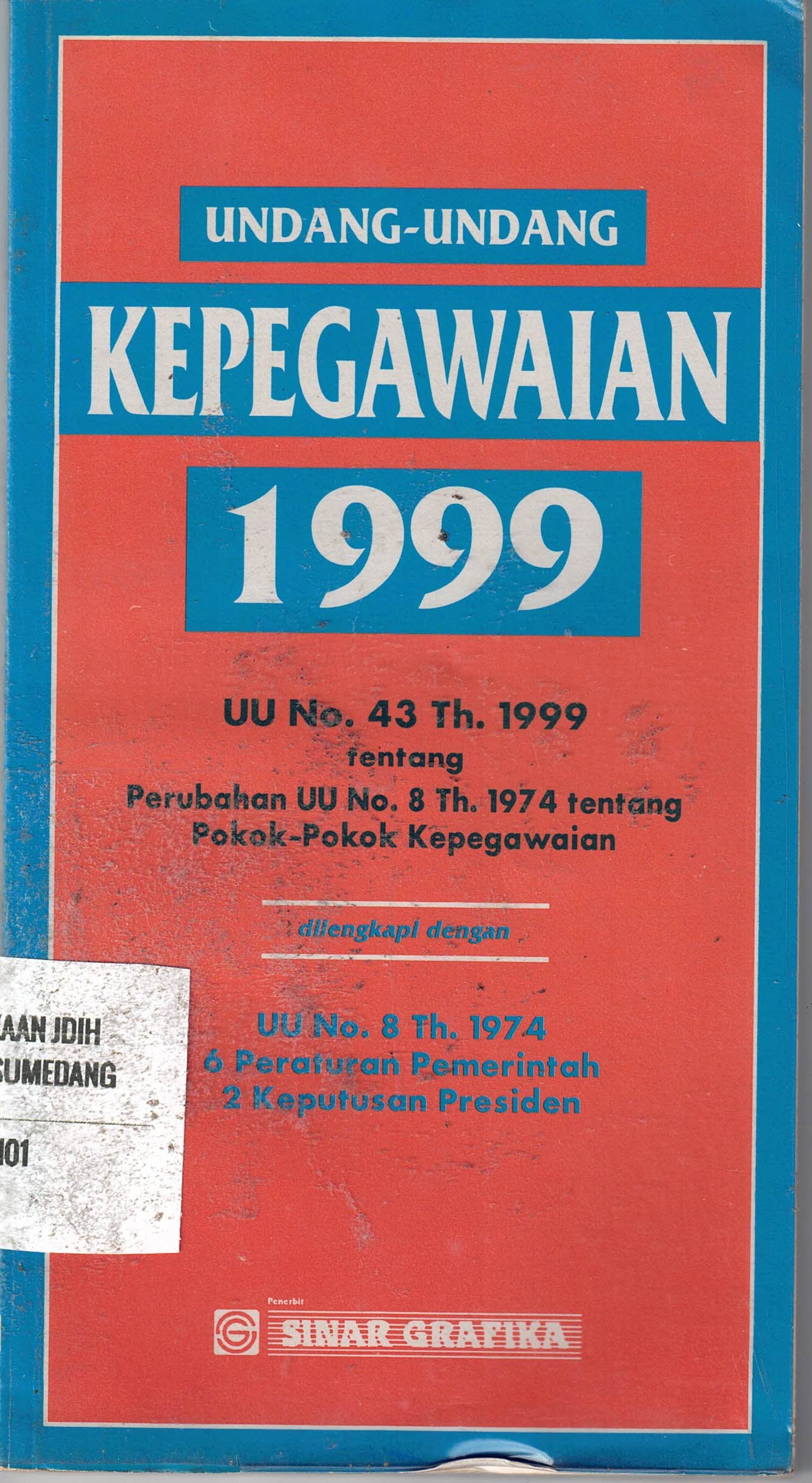 Undang-Undang Kepegawaian 1999