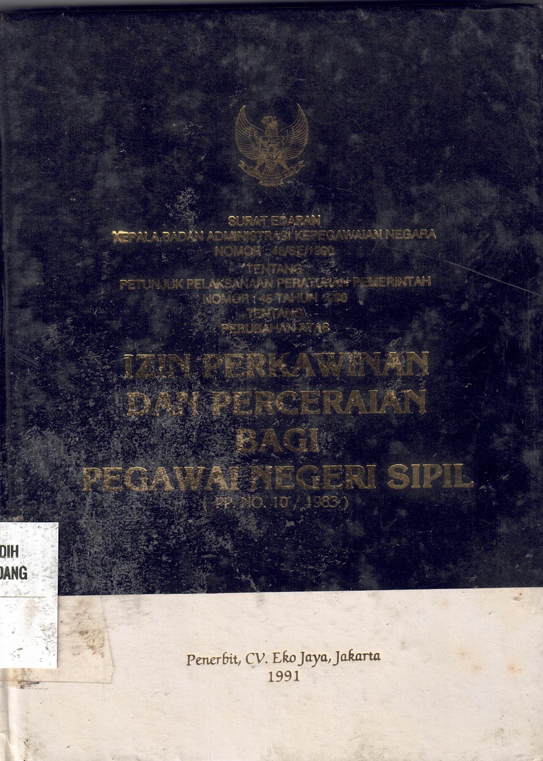 Izin Perkawinan Dan Perceraian Bagi Pegawai Negeri Sipil