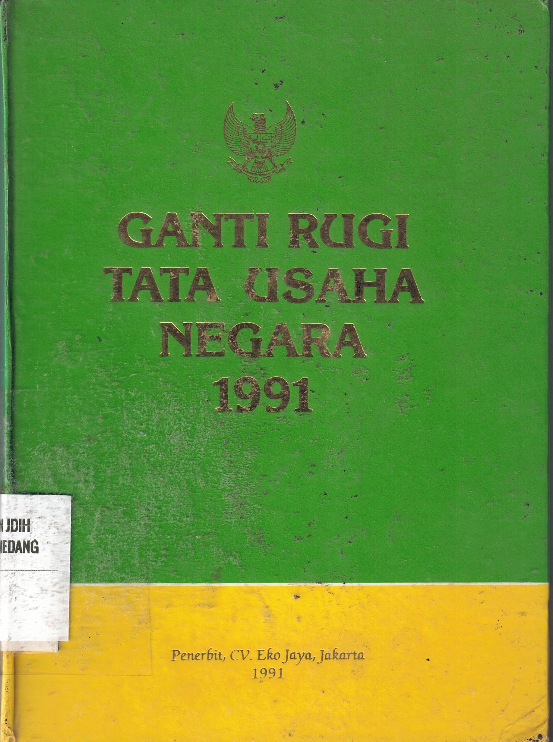 Ganti Rugi Tata Usaha Negara 1991