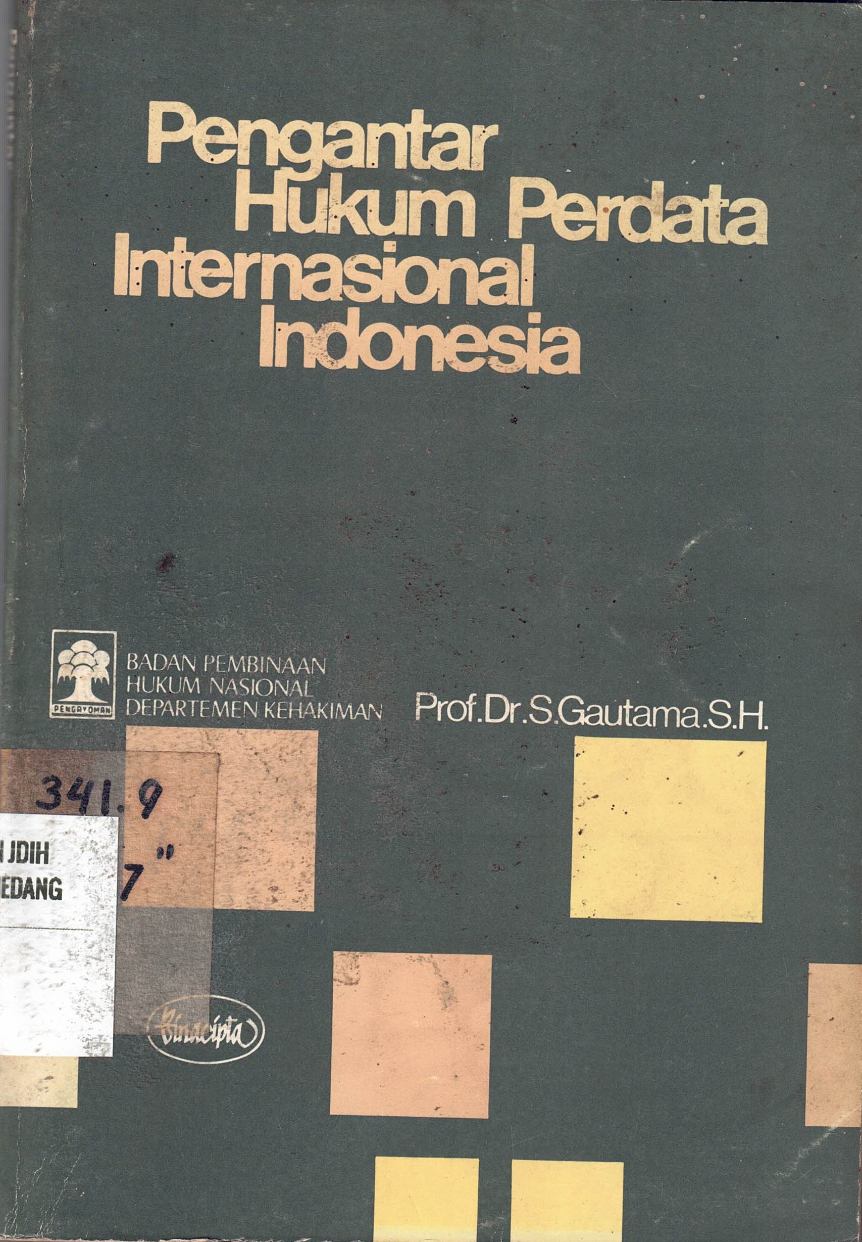 Pengantar Hukum Perdata Internasional Indonesia